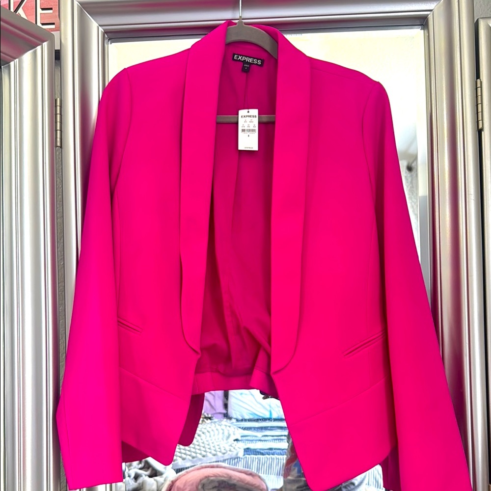 Express Women's Fuchsia Blazer